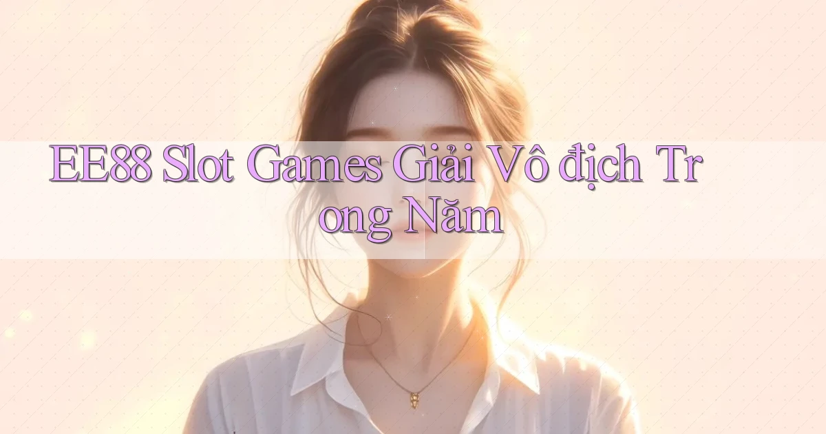 ee88  slot games giải vô địch trong năm
