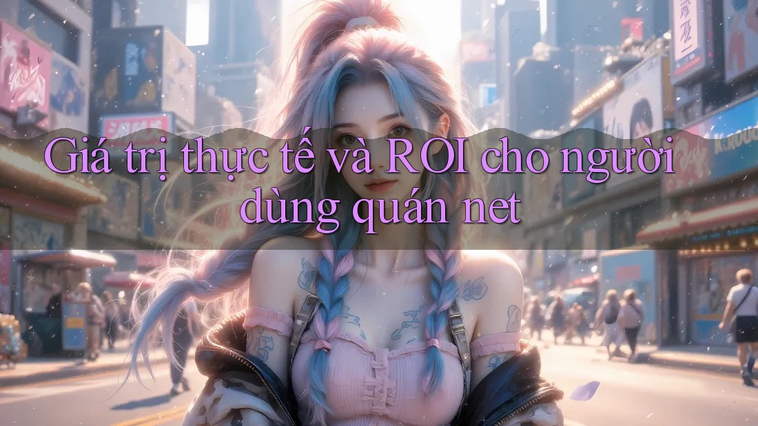 Giá trị thực tế và ROI cho người dùng quán net Giá trị thực tế và ROI cho người dùng quán net