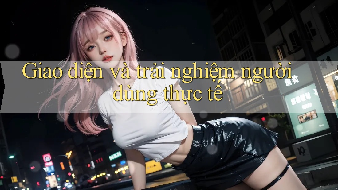 Giao diện và trải nghiệm người dùng thực tế