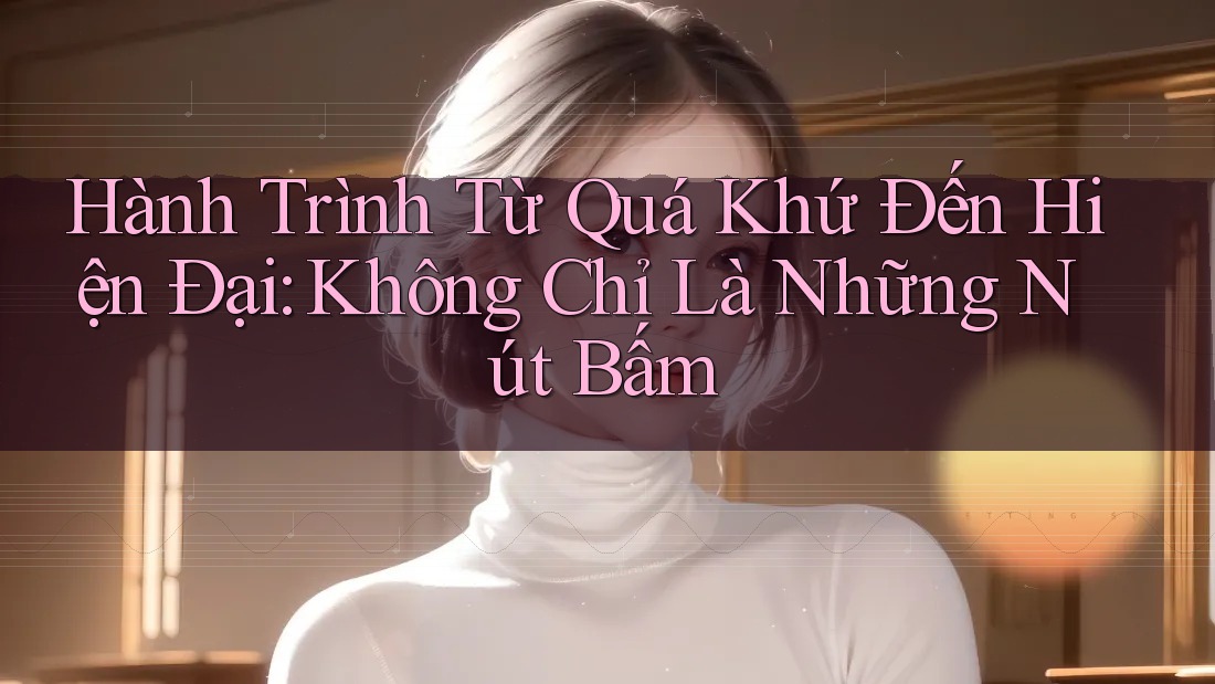 Hành Trình Từ Quá Khứ Đến Hiện Đại: Không Chỉ Là Những Nút Bấm