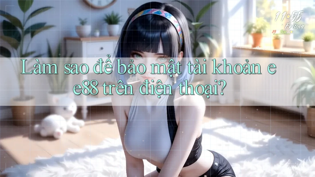 Làm sao để bảo mật tài khoản ee88 trên điện thoại?