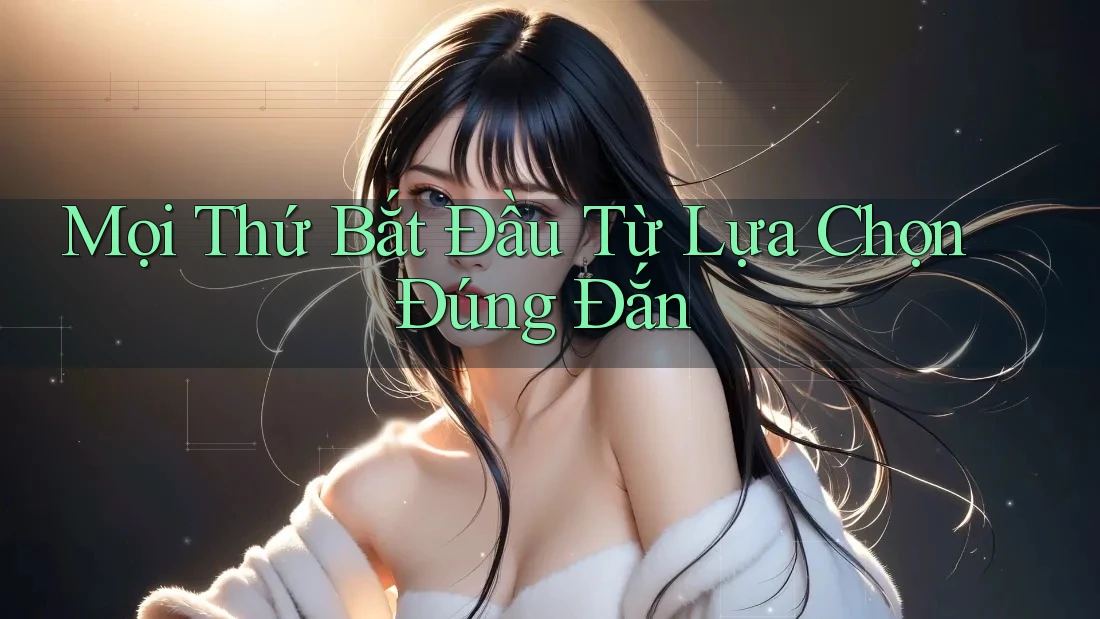 Mọi Thứ Bắt Đầu Từ Lựa Chọn Đúng Đắn