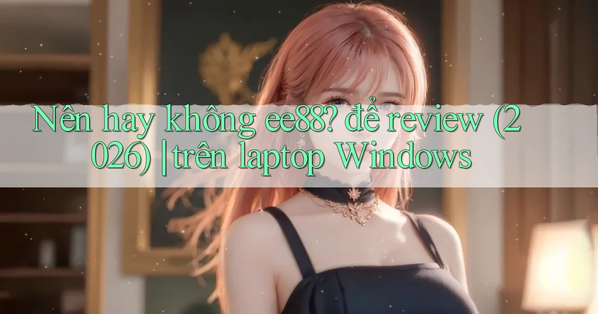 Nên hay không ee88 để review (2026) trên laptop Windows