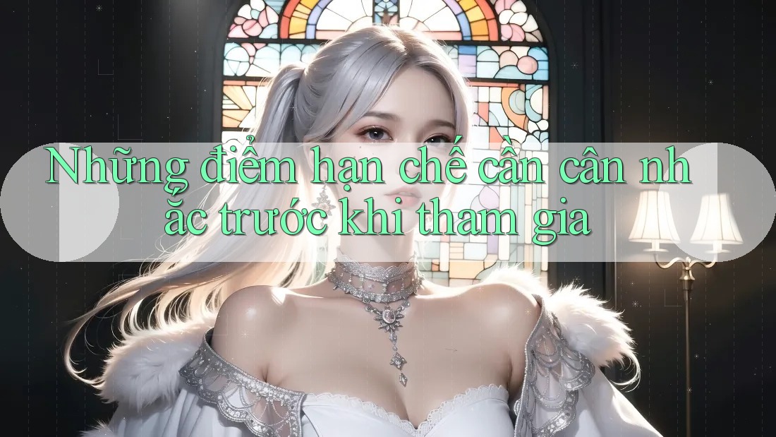 Những điểm hạn chế cần cân nhắc trước khi tham gia