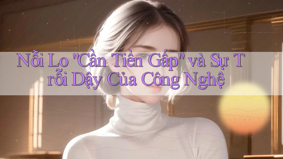 Nỗi Lo “Cần Tiền Gấp” và Sự Trỗi Dậy Của Công Nghệ