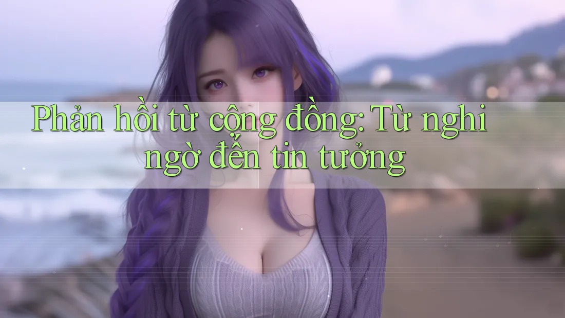 Phản hồi từ cộng đồng: từ nghi ngờ đến tin tưởng