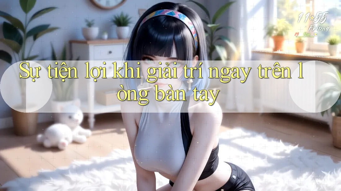 Sự tiện lợi khi giải trí ngay trên lòng bàn tay