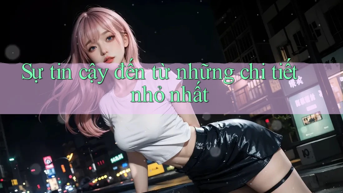 Sự tin cậy đến từ những chi tiết nhỏ nhất