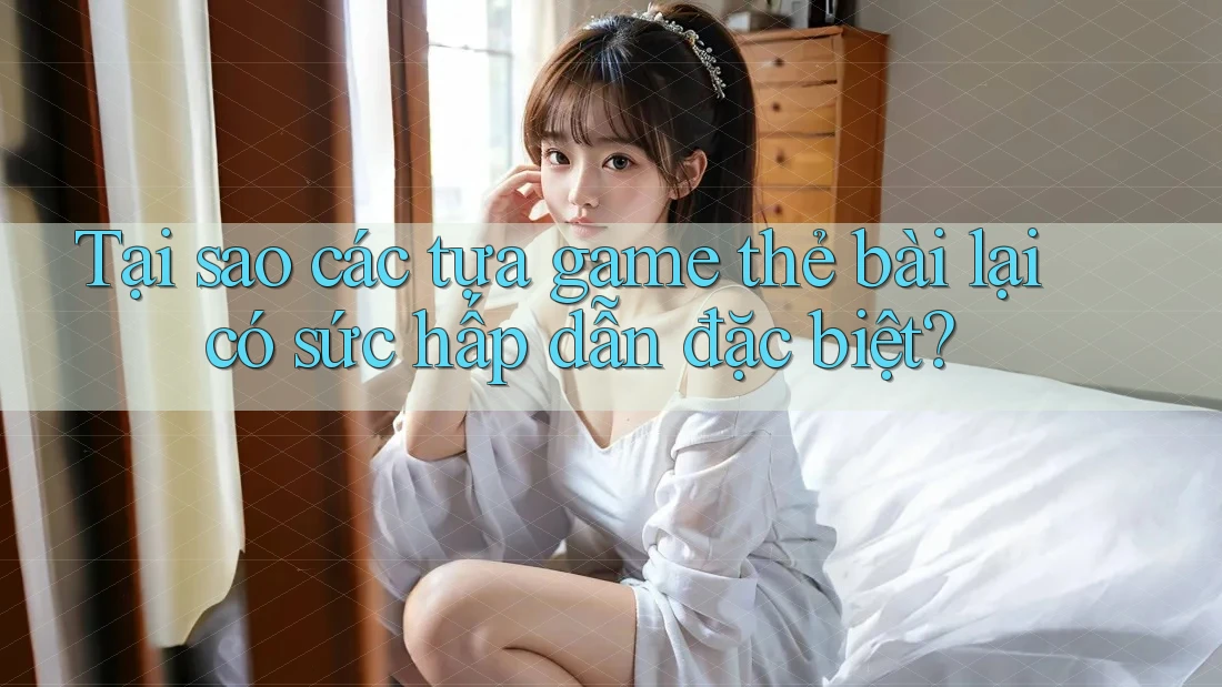 Tại sao các tựa game thẻ bài lại có sức hấp dẫn đặc biệt?