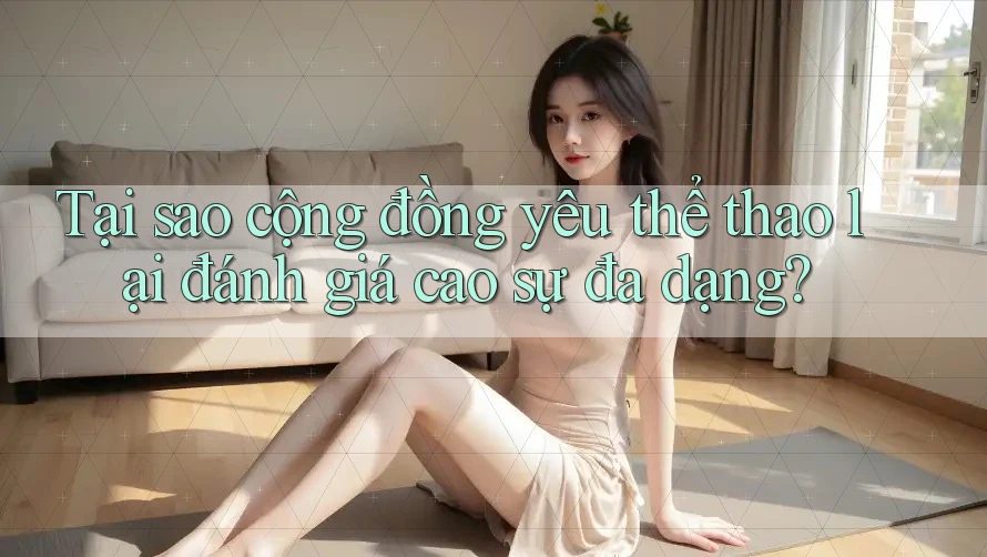 Tại sao cộng đồng yêu thể thao lại đánh giá cao sự đa dạng?
