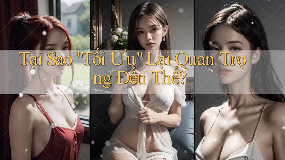 Tại Sao “Tối Ưu” Lại Quan Trọng Đến Thế?